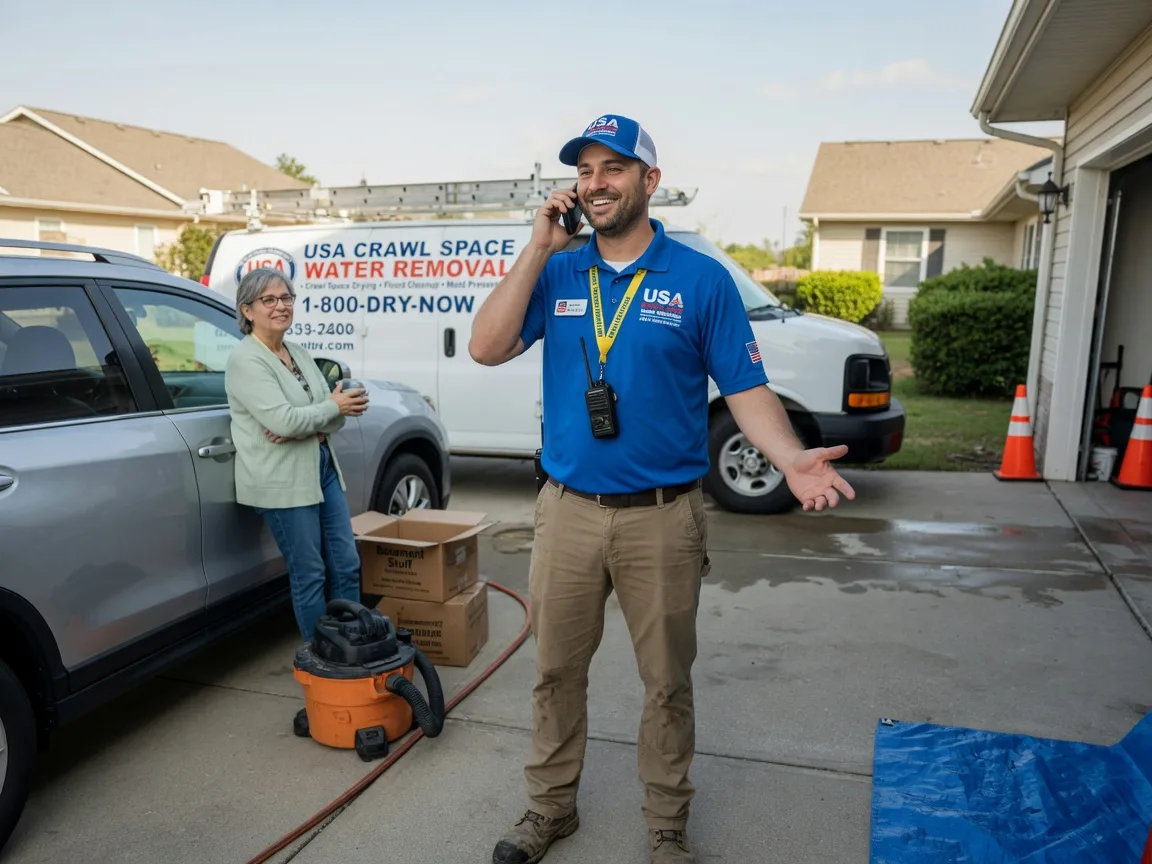 Crawl Space Water Removal Saronville, NE FAQs